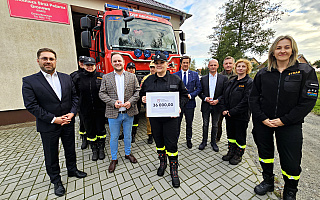 Dzięki dotacji strażacy ochotnicy z Gronowa mają nowy sprzęt